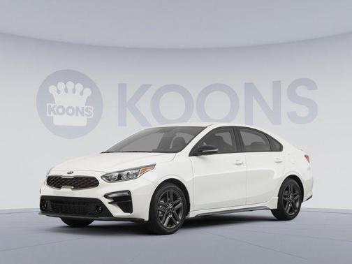 Clear White 2021 Kia Forte FE