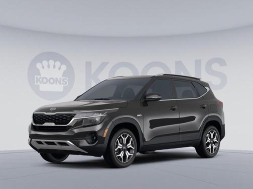 Cherry Black 2021 Kia Seltos LX
