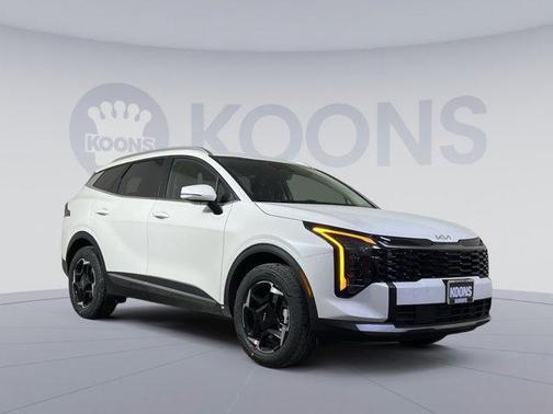 Snow White Pearl 2026 Kia Sportage Hybrid EX