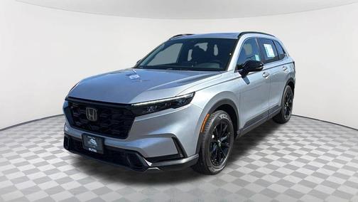 Lunar Silver Metallic 2023 Honda CR-V Hybrid Sport