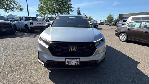 Lunar Silver Metallic 2023 Honda CR-V Hybrid Sport
