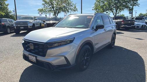 Lunar Silver Metallic 2023 Honda CR-V Hybrid Sport