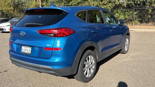 Aqua Blue 2019 Hyundai TUCSON SE