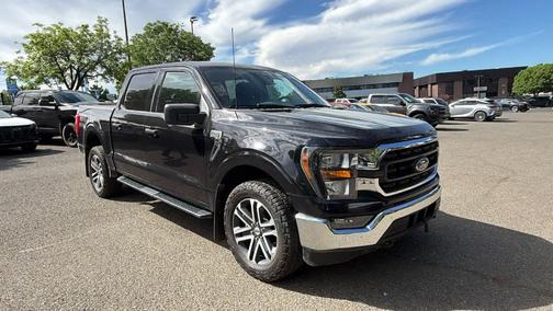 Agate Black Metallic 2023 Ford F-150 XLT