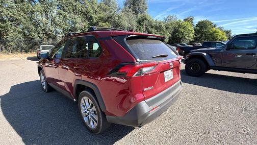 Ruby Flare Pearl 2025 Toyota RAV4 XLE Premium