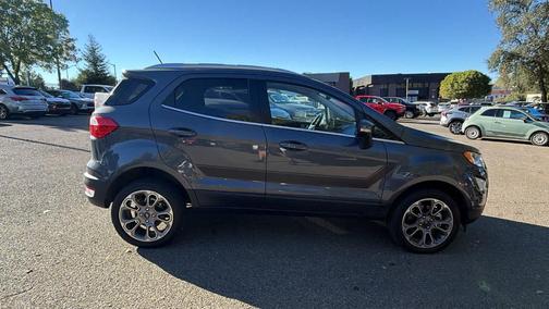 Smoke Metallic 2022 Ford EcoSport Titanium