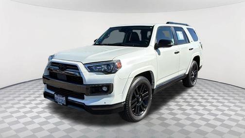 Blizzard Pearl 2021 Toyota 4Runner Nightshade