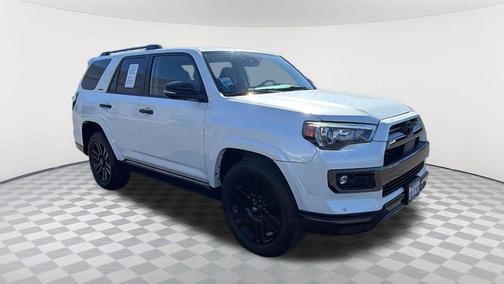 Blizzard Pearl 2021 Toyota 4Runner Nightshade