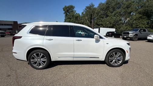 Crystal White Tri-Coat 2020 Cadillac XT6 Premium Luxury FWD