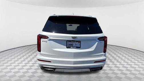Crystal White Tri-Coat 2020 Cadillac XT6 Premium Luxury FWD