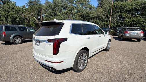 Crystal White Tri-Coat 2020 Cadillac XT6 Premium Luxury FWD