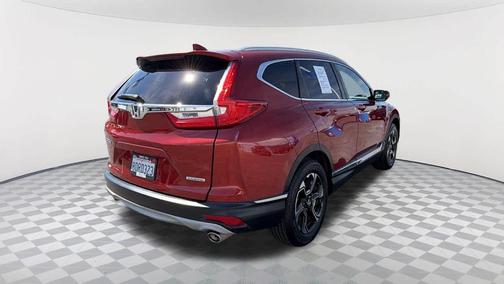 Molten Lava Pearl 2018 Honda CR-V Touring
