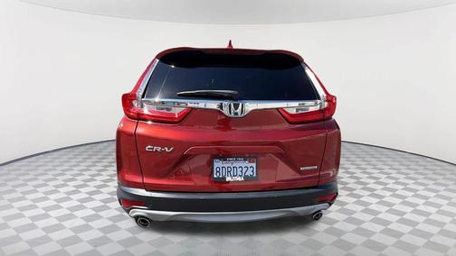 Molten Lava Pearl 2018 Honda CR-V Touring