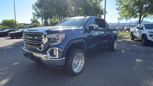 Pacific Blue Metallic 2019 GMC Sierra 1500 SLT