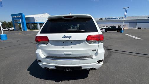 Bright White Clearcoat 2020 Jeep Grand Cherokee Overland