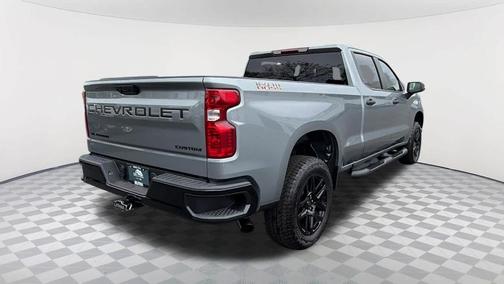 Sterling Gray Metallic 2026 Chevrolet Silverado 1500 Custom Trail Boss