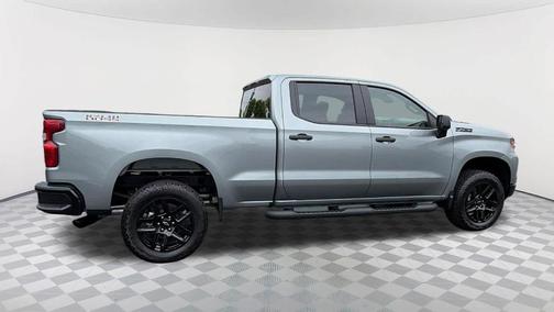 Sterling Gray Metallic 2026 Chevrolet Silverado 1500 Custom Trail Boss