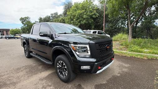 Black 2021 Nissan Titan PRO-4X