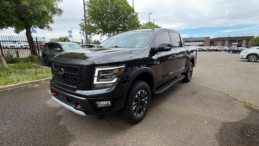 Black 2021 Nissan Titan PRO-4X