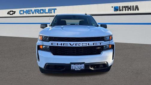 Summit White 2021 Chevrolet Silverado 1500 Custom