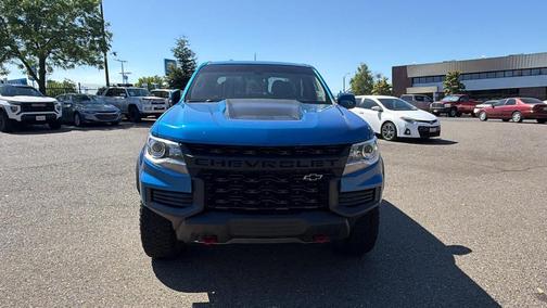 Blue 2022 Chevrolet Colorado ZR2