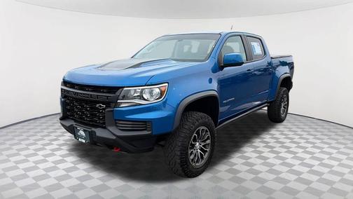 Bright Blue Metallic 2022 Chevrolet Colorado ZR2