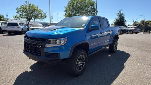 Blue 2022 Chevrolet Colorado ZR2