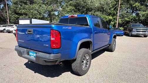 Blue 2022 Chevrolet Colorado ZR2