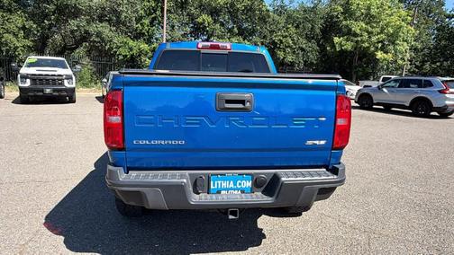 Blue 2022 Chevrolet Colorado ZR2