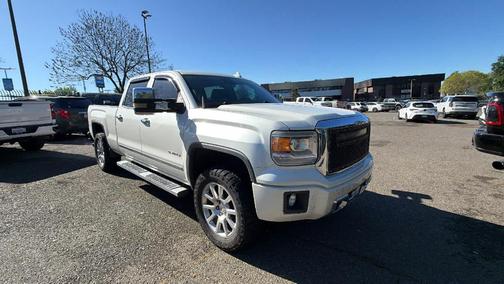 White Diamond Tri-Coat 2015 GMC Sierra 1500 Denali