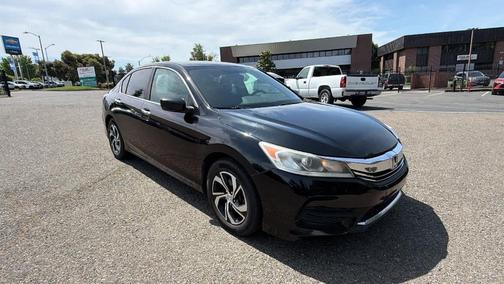 Crystal Black Pearl 2017 Honda Accord LX