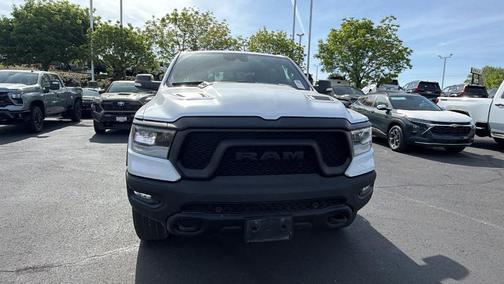 Bright White Clearcoat 2022 RAM 1500 Rebel
