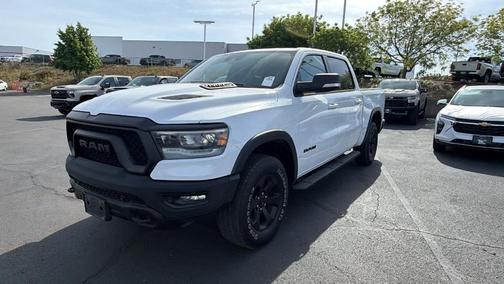 Bright White Clearcoat 2022 RAM 1500 Rebel