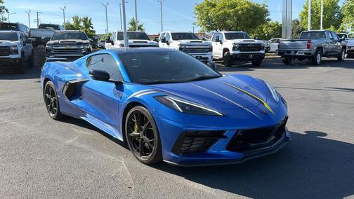 Elkhart Lake Blue Metallic 2021 Chevrolet Corvette Stingray w/3LT