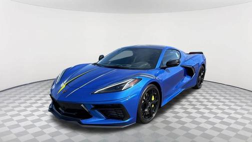 Elkhart Lake Blue Metallic 2021 Chevrolet Corvette Stingray w/3LT