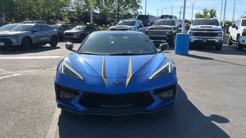 Elkhart Lake Blue Metallic 2021 Chevrolet Corvette Stingray w/3LT