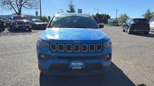 Hydro Blue Pearlcoat 2024 Jeep Compass Latitude