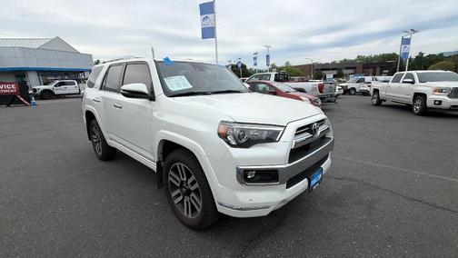 Blizzard Pearl 2021 Toyota 4Runner Limited