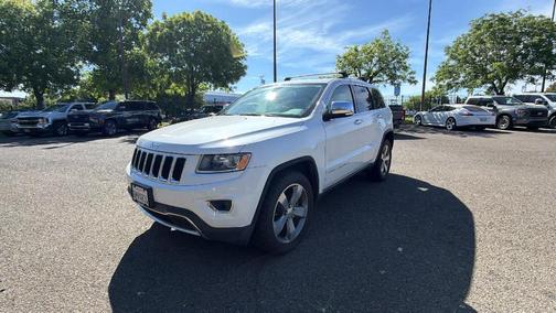 Bright White Clearcoat 2014 Jeep Grand Cherokee Limited