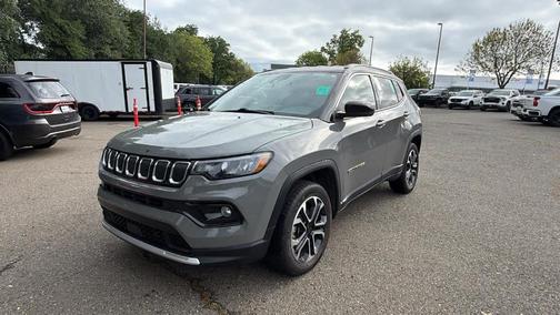 Sting Gray Clearcoat 2022 Jeep Compass Limited