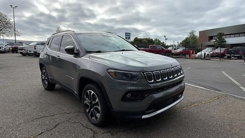 Sting Gray Clearcoat 2022 Jeep Compass Limited