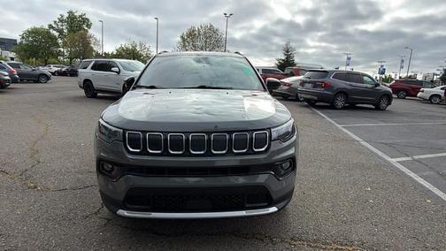Sting Gray Clearcoat 2022 Jeep Compass Limited