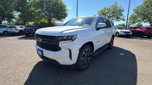 Summit White 2023 Chevrolet Tahoe RST