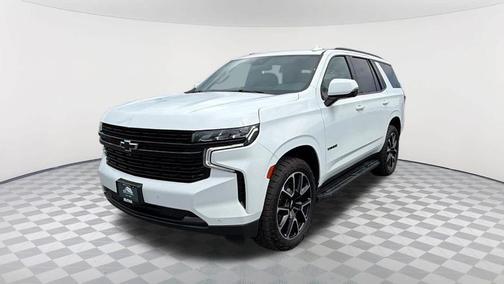 Summit White 2023 Chevrolet Tahoe RST