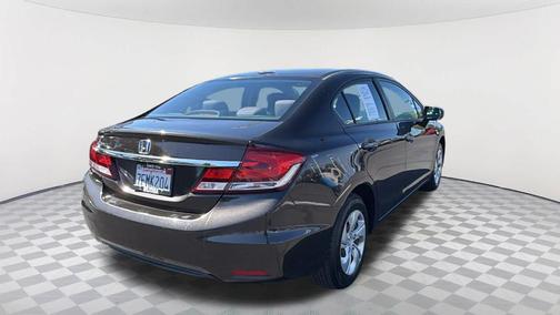 Brown 2014 Honda Civic LX