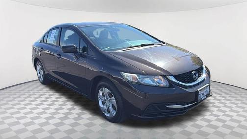 Brown 2014 Honda Civic LX