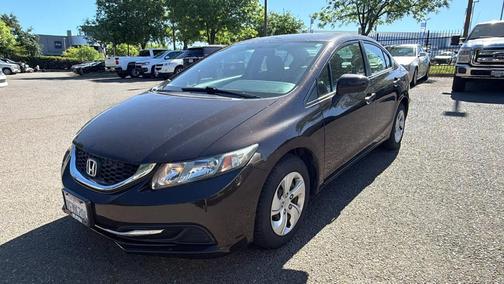 Brown 2014 Honda Civic LX