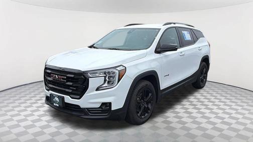 Summit White 2023 GMC Terrain AT4