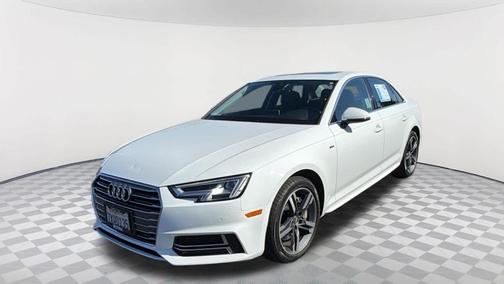 Ibis White 2017 Audi A4 2.0T Premium Plus