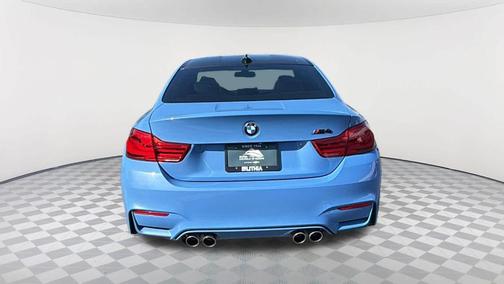 Blue 2018 BMW M4 Base